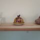 Handcrafted porcelain photophore bougeoir
