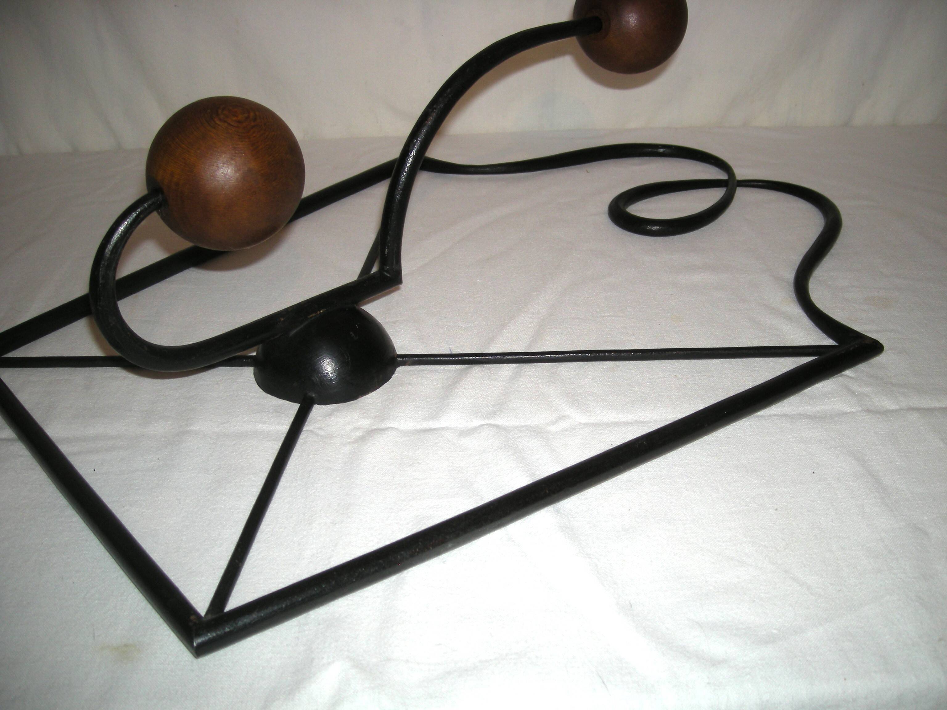 Paire de portemanteau muraldes années 40