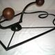 Paire de portemanteau muraldes années 40
