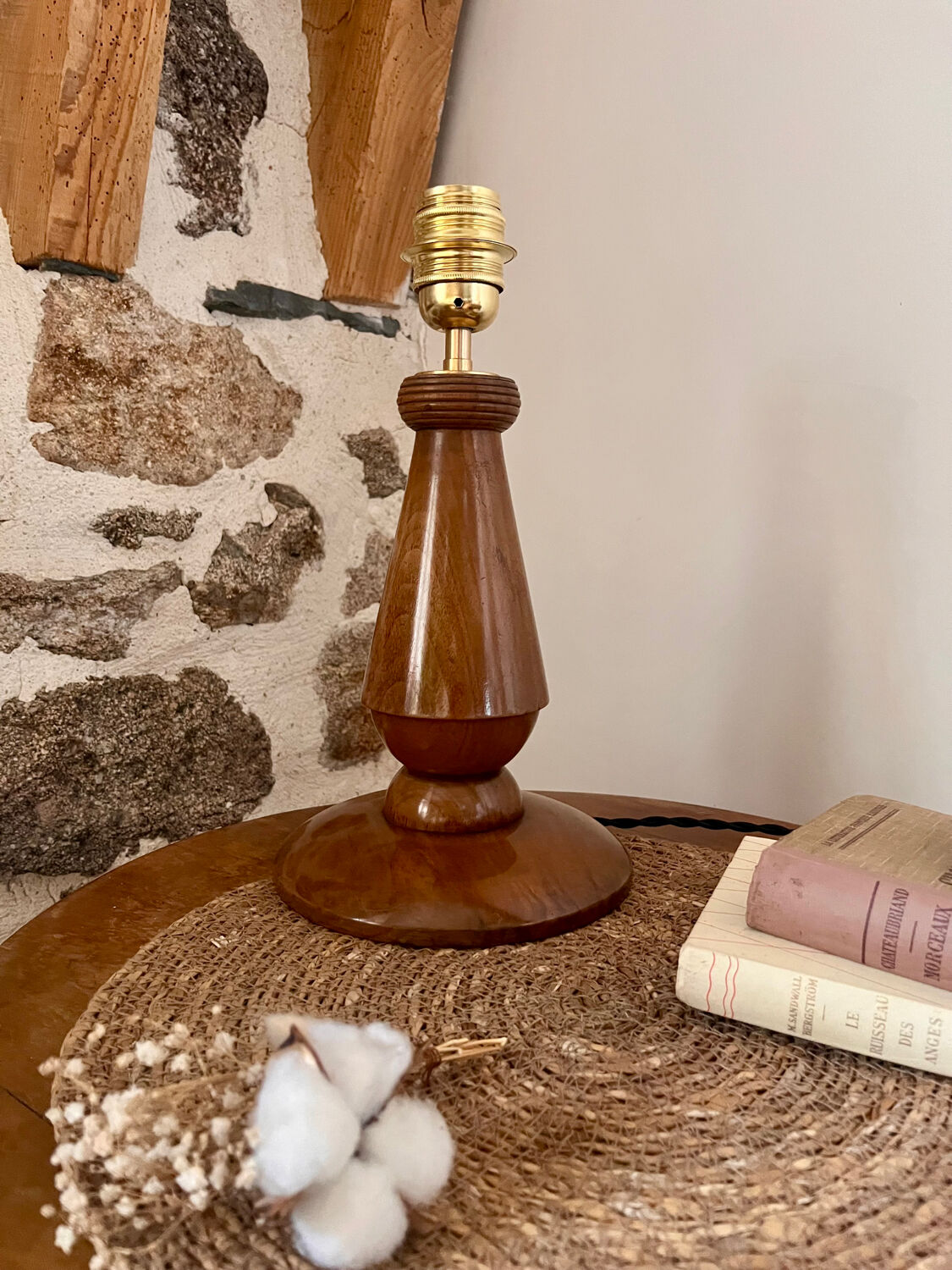 Restored vintage lamp