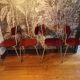 4 chaises vintage en pagwood