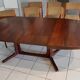 Oral extendable table from the Maison Baumann vintage 1970s