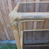 Rattan furniture, smoked shelf