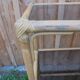 Rattan furniture, smoked shelf