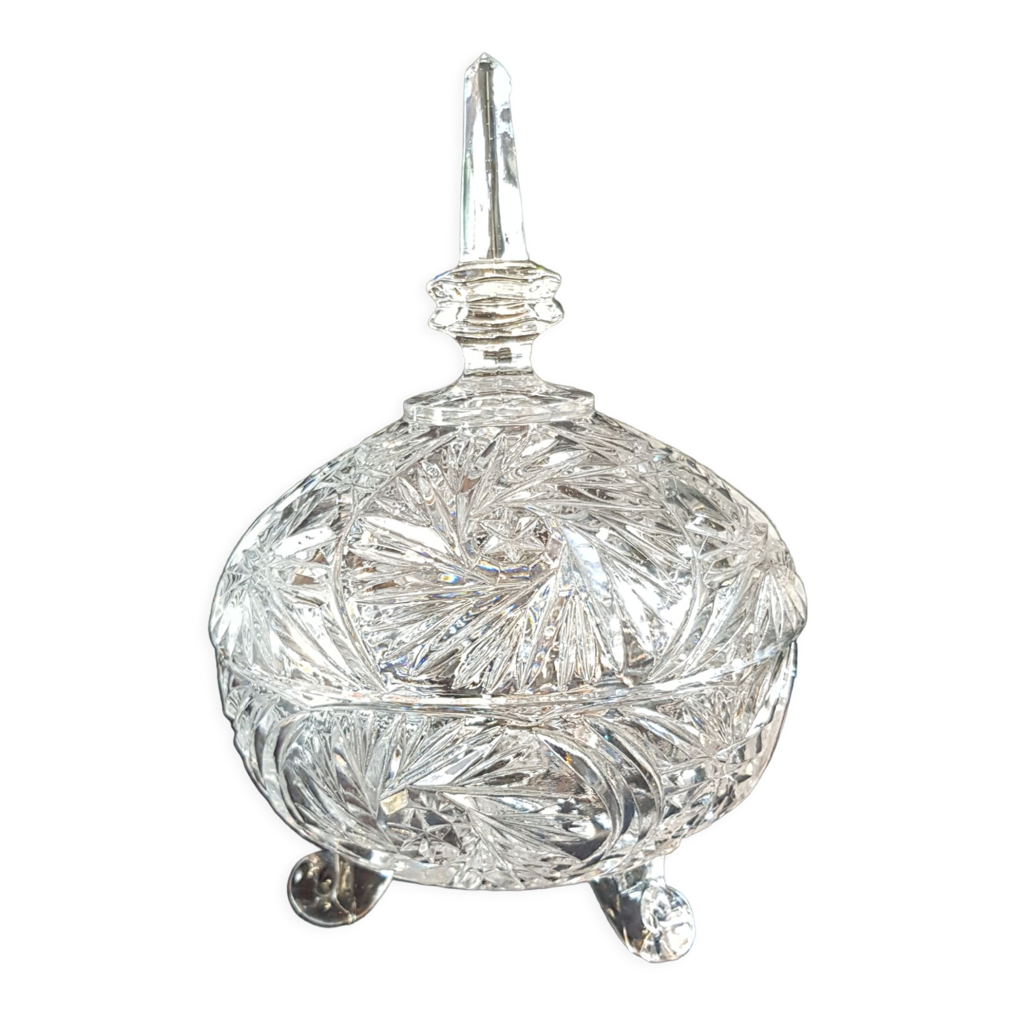 Crystal tripod sweetener