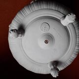 Fine stoneware ceramic signed Sarreguemines from the end of the 19th century