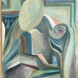 Oil on canvas, Abstraction