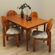 Set of four teak chairs, Danish design, 1960s, Niels Koefoed, Glostrup