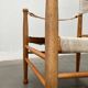 Fauteuil safari danois moderne du milieu du siècle de Farstrup, années 1960