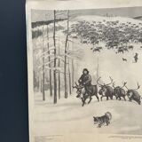 Vintage Russian School ART Poster USSR Eastern Europe 1963