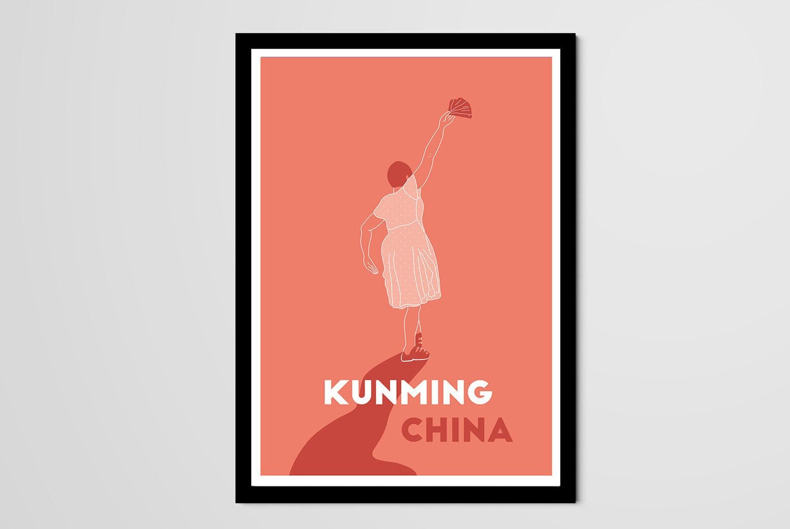 Illustration ménade Kunming china
