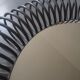 Round wall mirror Philippe Rogier, design 1970