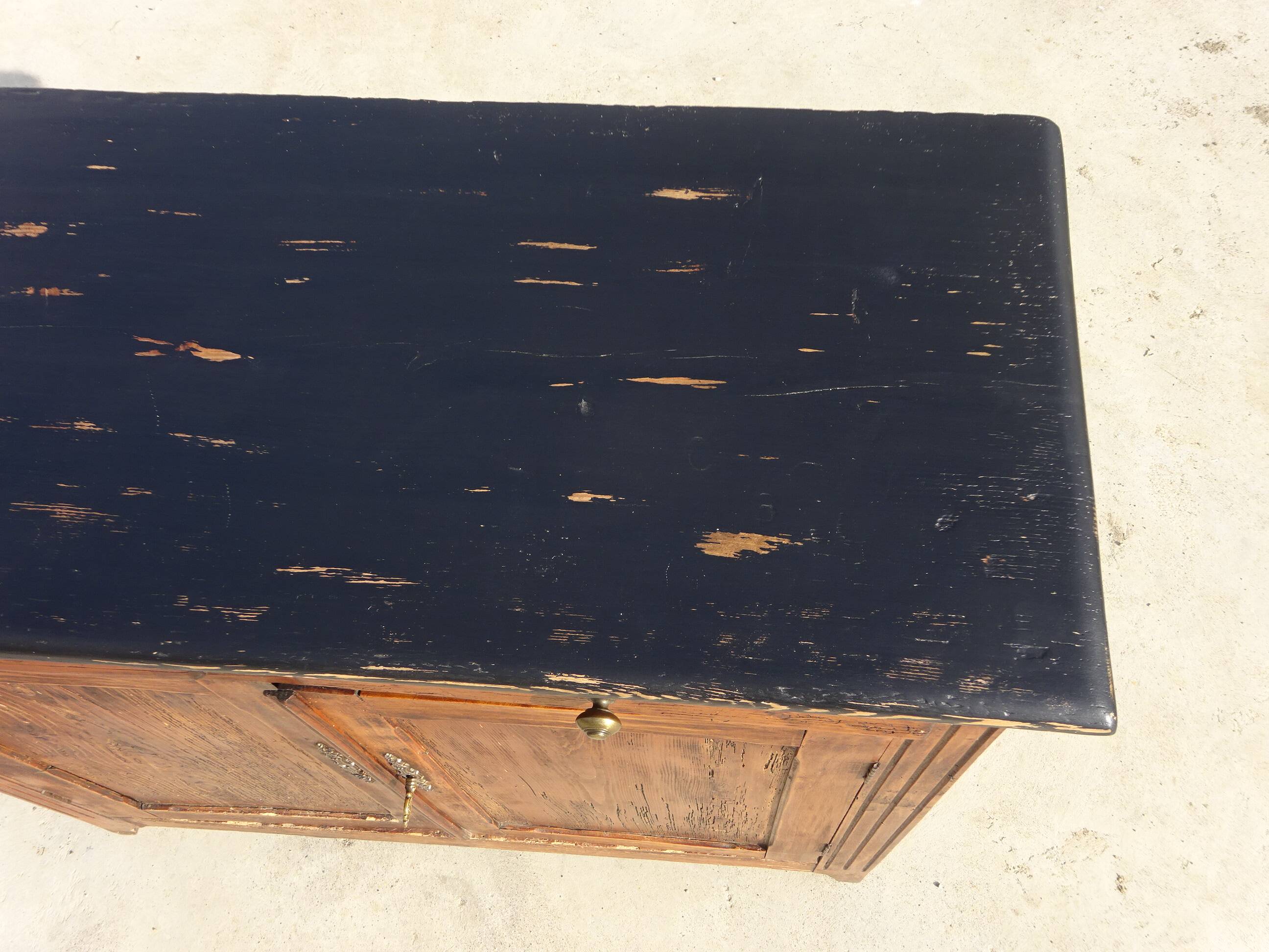 Very old Parisian sideboard