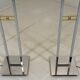 Arte Lumen floor lamps chrome & brass 1970’s, set of 2