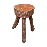 Brutalist tripod stool