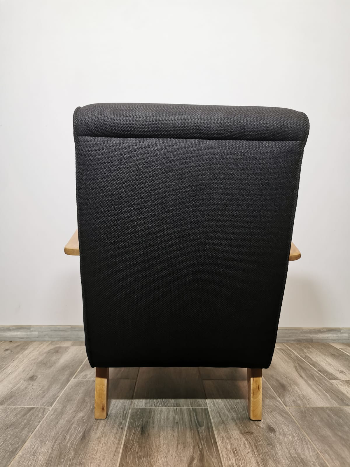 Black Armchair by Jindrich Halabala, 1940s