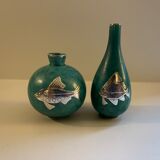 Gustavsberg argenta wilhelm kage vases