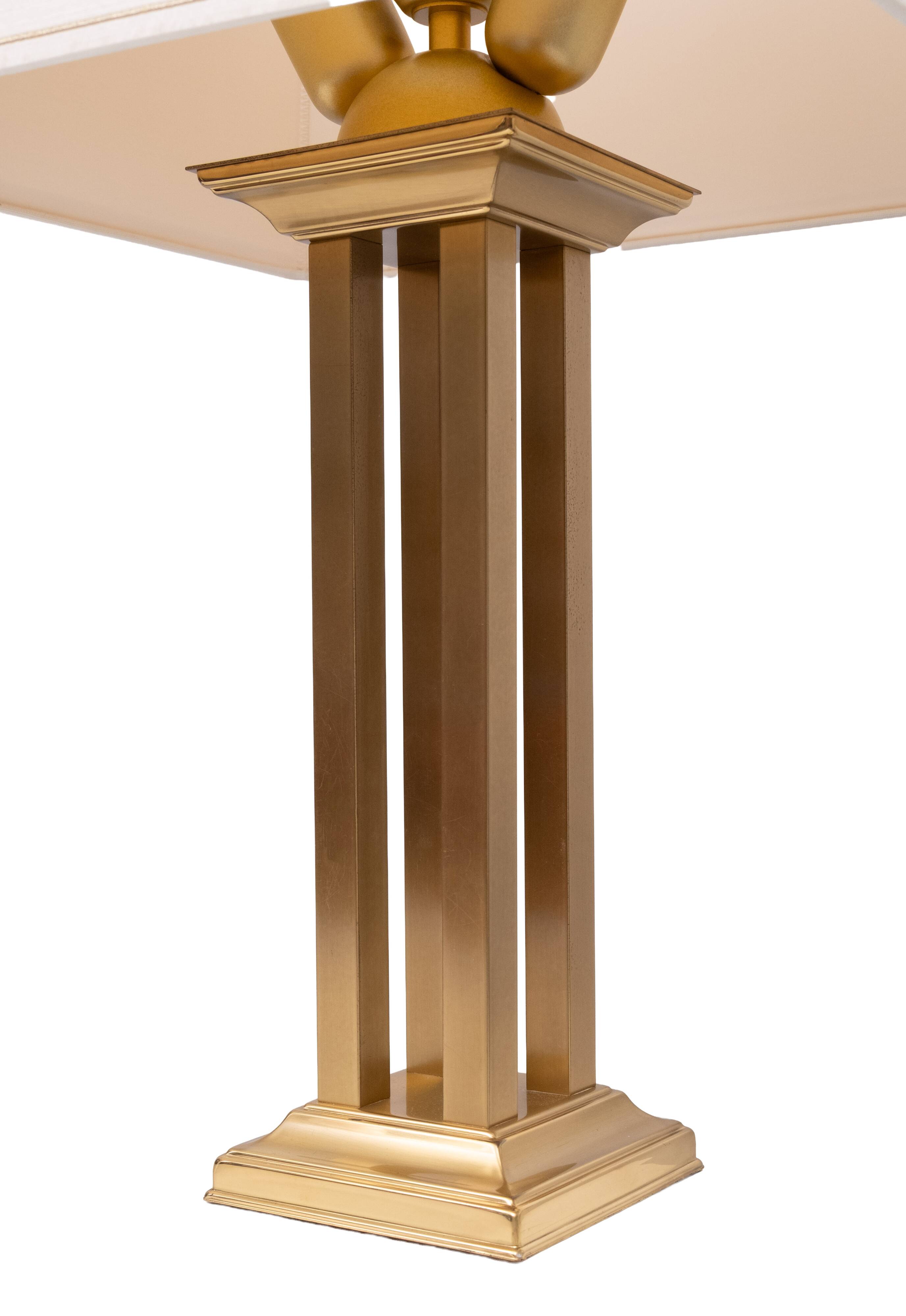 Form Leuchten Hollywood Brass Table lamps 1970s Germany