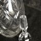 1034 Numbered - Carafe - Modern mid-century - Crystal cut with silver mount