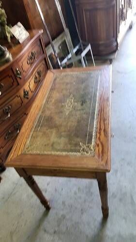 ANTIQUE DESK WITH 2 TABLETS FROM THE 19TH CENTURY