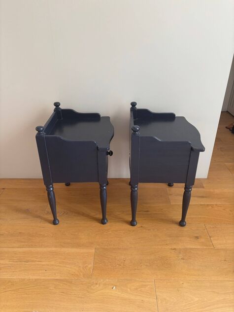 2 tables de chevet - Suède années 70/80