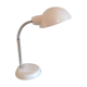 Lampe de bureau en métal blanc vintage années 70/80