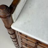 Faux bamboo chest of drawers 1900