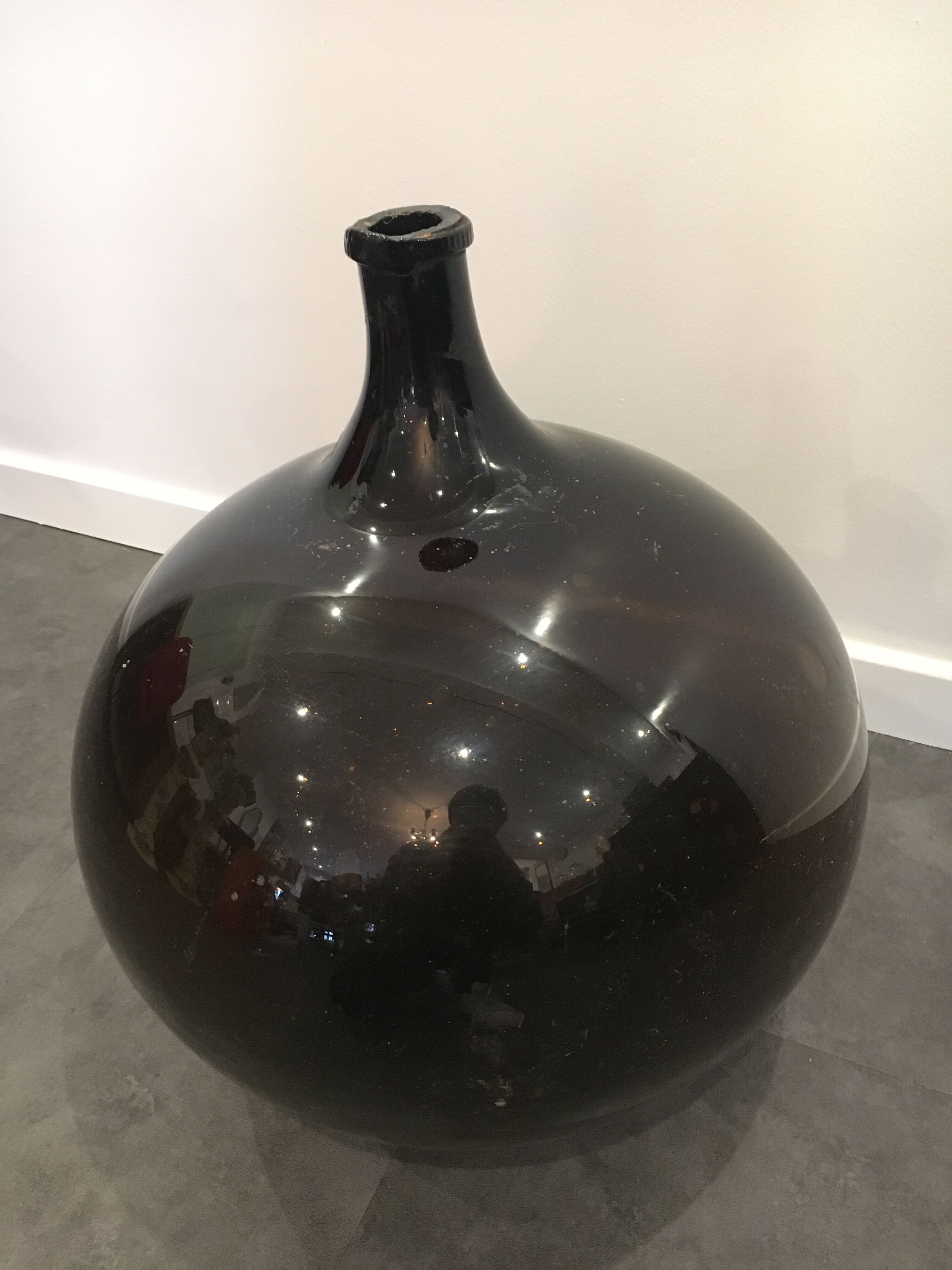 Old demijohn circa 1890