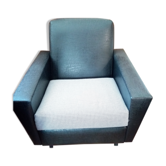 Fauteuil simili cuir