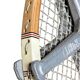 Vintage Pinguin rackets from the 1960s.
