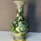 Majolica Palissy vase, dating from the Victorian era circa 1890