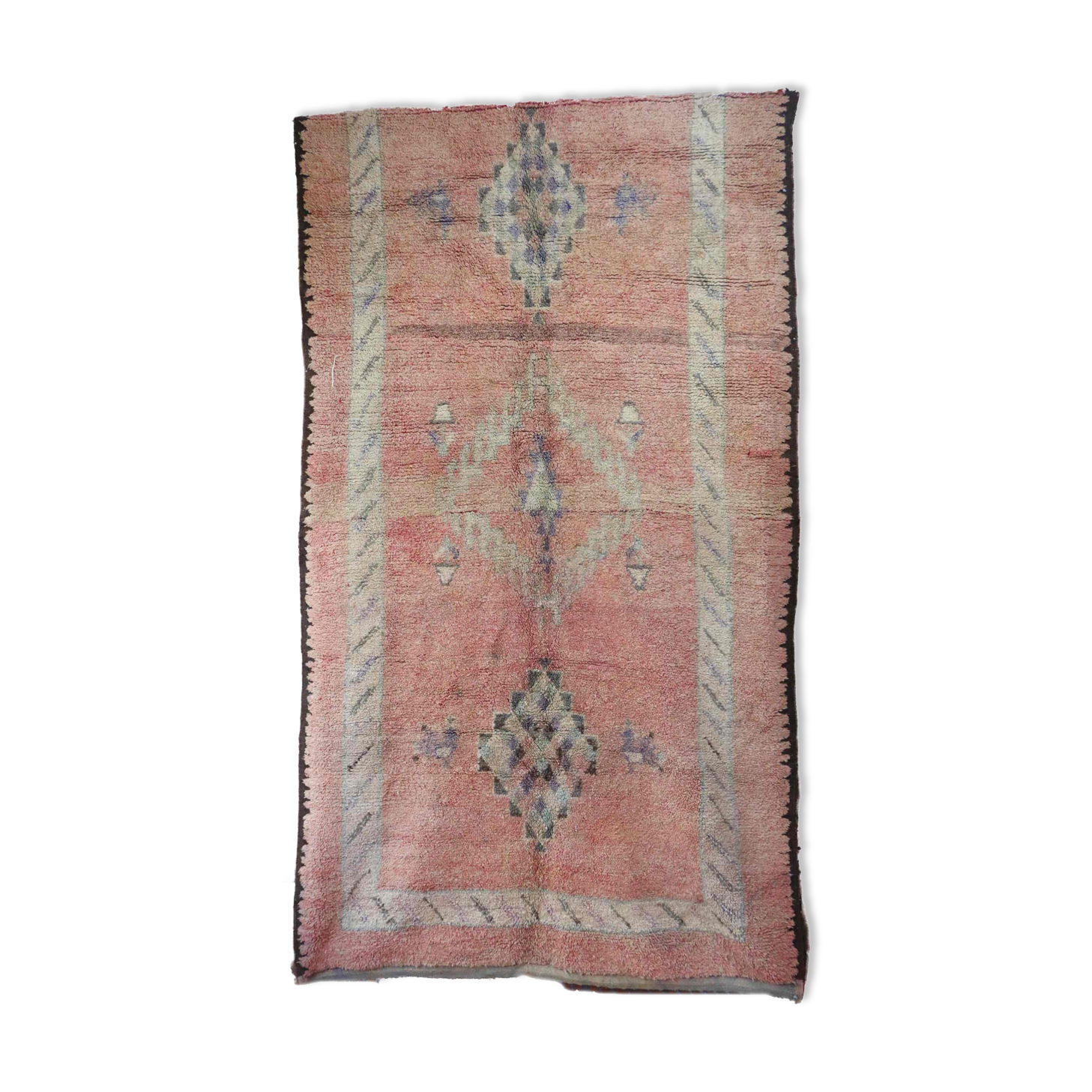 Moroccan carpet Powder pink - 189 x 322 cm