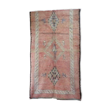 Tapis Marocain Rose poudré - 189 x 322 cm