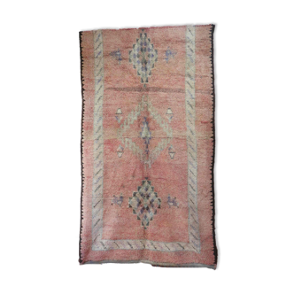Moroccan carpet Powder pink - 189 x 322 cm