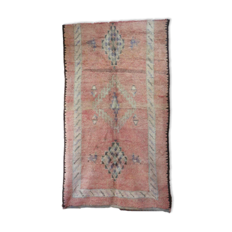 Tapis Marocain Rose poudré - 189 x 322 cm