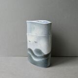 Virebent porcelain vase, Claire Debril reed model