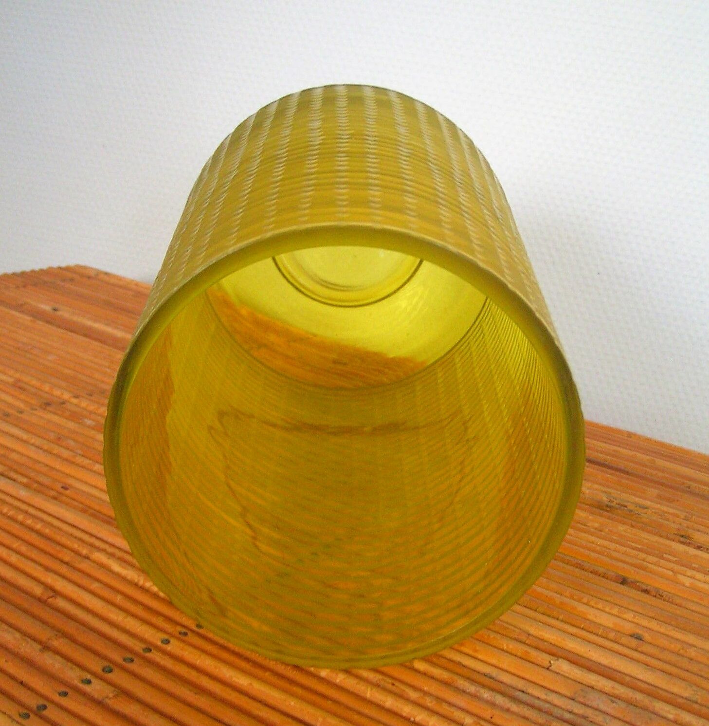 Vintage glass vase