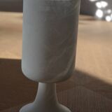 Calice vase albatre