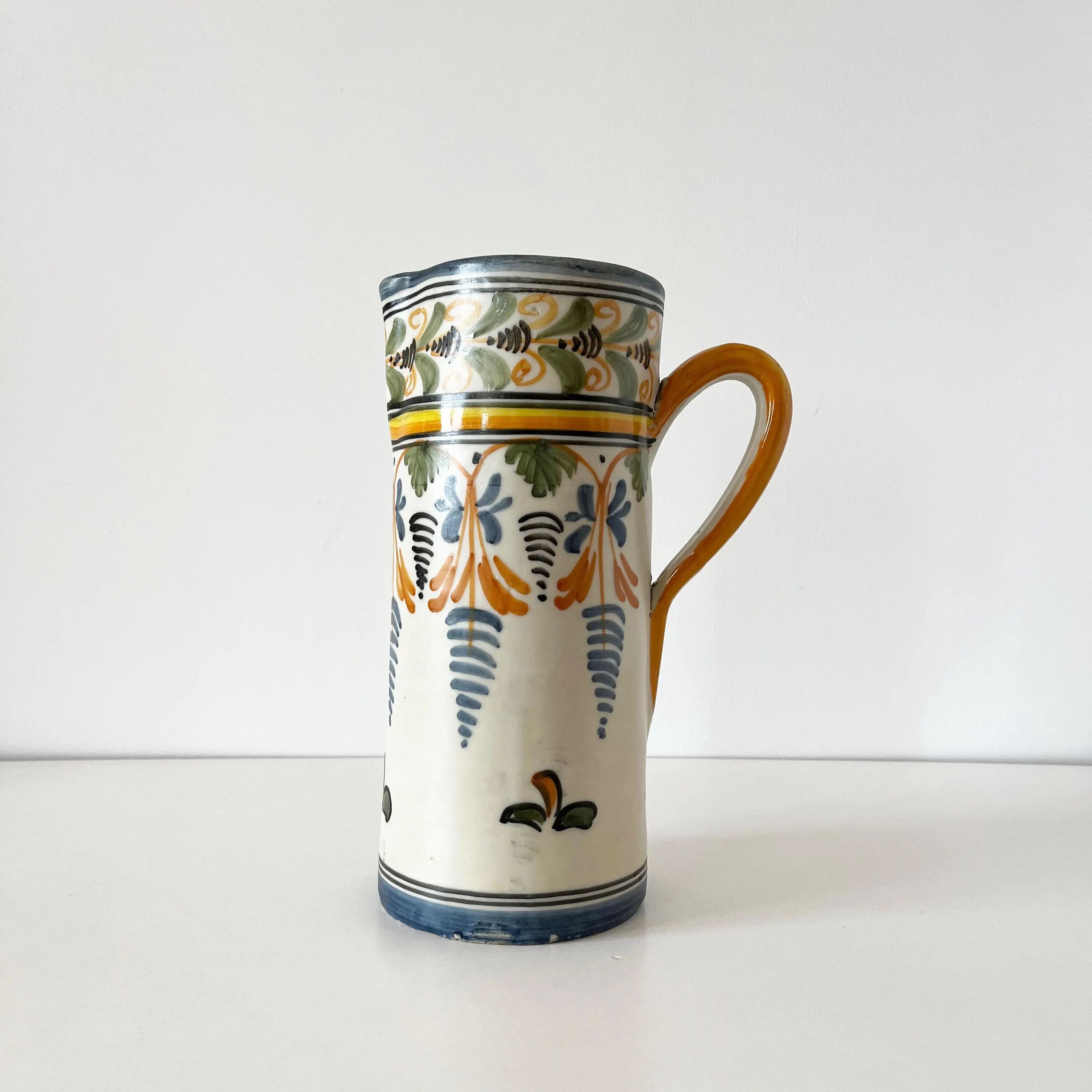 Vintage ceramic flower jug