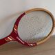 Vintage wooden tennis racket Donnay