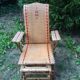 Rattan lounge chair