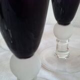 Lot of 6 champagne flutes