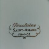 Porcelain plates Saint Amand