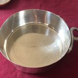 Silver metal ashtray handle Snake