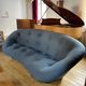 Very large Ploum sofa, 3 seats, high back, anthracite gray, Ligne Roset