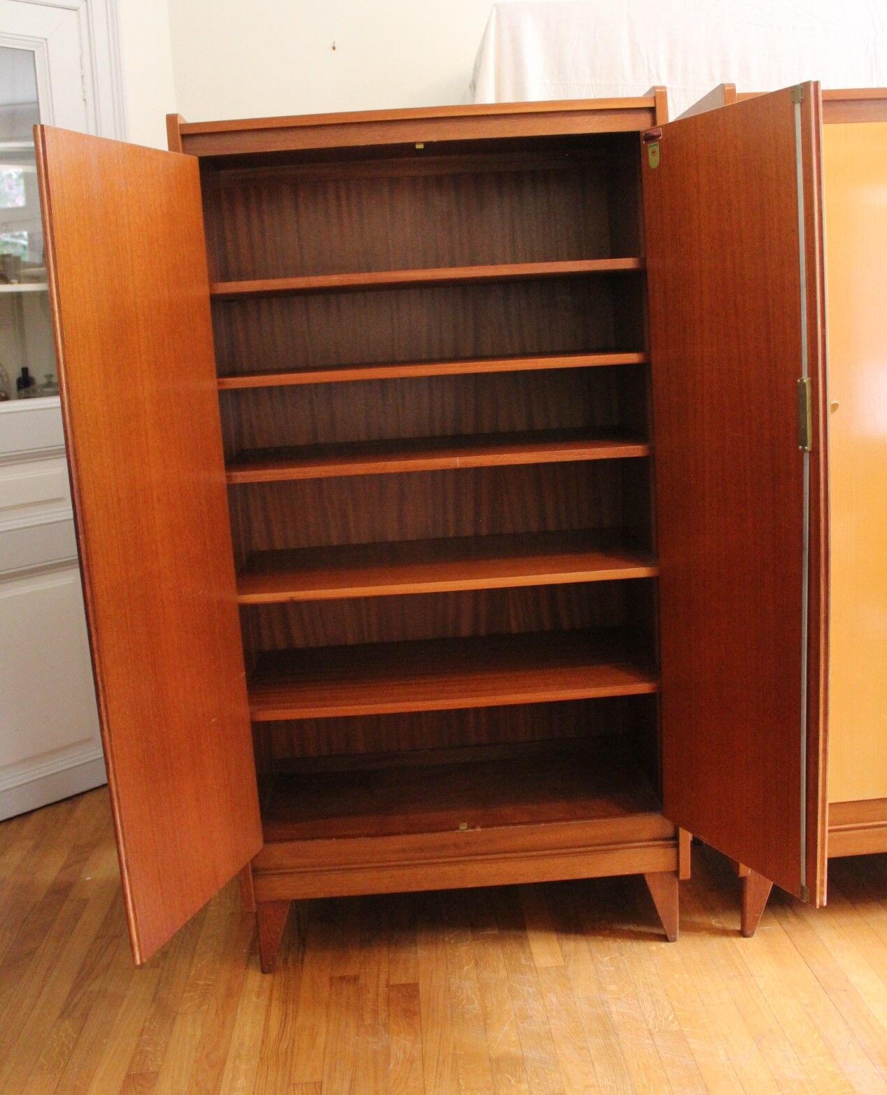 Pair of Polymeubles cabinets David series B, 1958