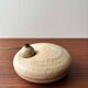Japandi vase designed by Freek Berends, 1970s ceramic.