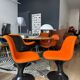 Set of 2 Orbit chairs by Farner & Grunder for Herman Miller, 1965
