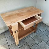 Wooden console table