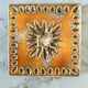 Decorative ceramic tile 1950/1960 by Périgordine pottery